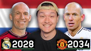 Jag spelade om Arjen Robbens karriär  FC24 [upl. by Aihsik]