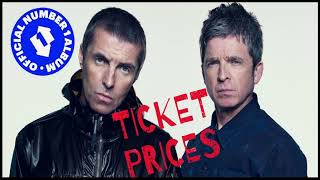 OASIS TELL FANS TO quotSHUT UPquot OVER EXPENSIVE TICKET PRICES RETURN TO NO1 IN THE UK CHARTS OASIS [upl. by Eded]