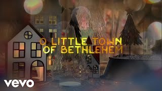 Nat King Cole  O Little Town Of Bethlehem Lyric Video [upl. by Tecu991]