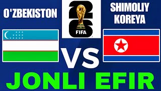 OZBEKISTON SHIMOLIY KOREYA JONLI EFIR OZBEKISTON KXDR JONLI EFIR UZBEKISTAN NORTH KOREA LIVE [upl. by Selway]