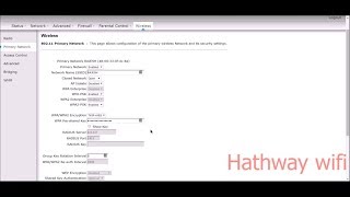 How to change Hathway wifi User ID and Password [upl. by Adalbert]