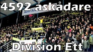 ÖVER 4K ÅSKÅDARE I EN DIVISION ETT MATCH MÄKTIGT [upl. by Absalom8]