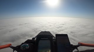 Nad chmurami Paralotnia ppg Paramotor above the clouds [upl. by Tocs]