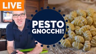 PESTO GNOCCHI  Gnocchi With Homemade Pesto [upl. by Myo]