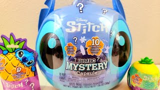 ASMRtoys UNBOXING STITCH JUMBO MYSTERY CAPSULE [upl. by Pauly]