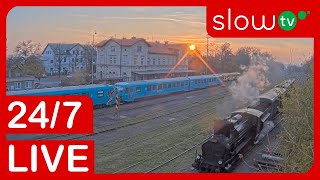 🔴 LIVE Lužná u Rakovníka Train Station  247 LIVE [upl. by Acireed]