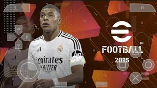 Comment Télécharger PES 2025 PPSSPP Camera PS5 Sur Android Version Française [upl. by Scherle]