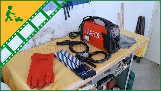 Unboxing e montaggio Saldatrice inverter a elettrodo a corrente continua GeoTech serie WM F [upl. by Anavoj]