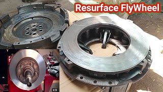 How to Resurface Flywheel and Pressure plate  Phasing of Flywheel and Pressure plate [upl. by Chuch679]