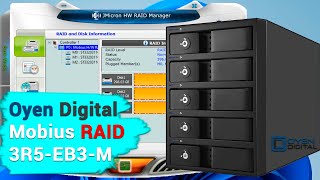 How to Recover Data from a RAID System on Oyen Digital Mobius 3R5EB3M [upl. by Atihana]