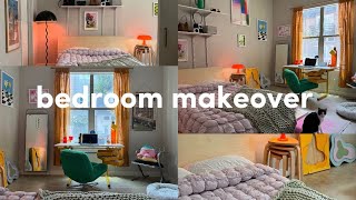 Home Diary  bedroom makeover floyd bed frame vintage table [upl. by Madox]