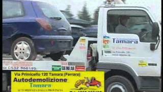 demolizioneautoferraraautodemolizioniautodemolizionidemolitoretamaracopparo [upl. by Dey70]