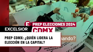 Prep en Ciudad de México ¿Quién va ganando en la elección de CDMX [upl. by Selrhc]