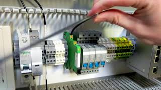 Control Panel Build Series Part 17 Wiring Power Distribution [upl. by Rusert]