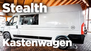 Vergiss herkömmliche Wohnmobile Revolutionäres Kastenwagen Konzept STEALTH Furgok 600 [upl. by Perseus]