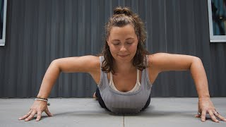 45 Minute Steady Vinyasa Flow with Hannah Morse [upl. by Vial724]