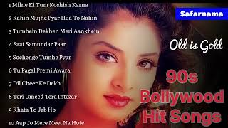 90s Hit Songs  Romantic Songs  Evergreen Hits  Divya Bharti Songs  Bollywood Audio Jukebox [upl. by Auohc669]