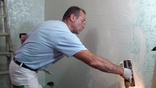 Come RASARE una parete INTERNA in 10 passiHow to apply a skim coat on interior walls in 10 steps [upl. by Atir]