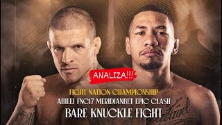 FNC 17 ANALIZA  Vaso Bakočević Vs Alexandre Ribeiro  BARE KNUCKLE BOXING FIGHT [upl. by Leiva807]