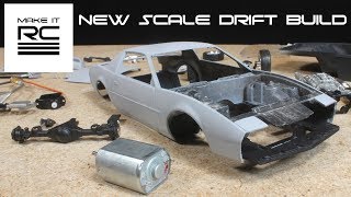 New Mini RC Drift Build Converting a Model Car to RC Part 1 Overview Teardown and Test Fit Axle [upl. by Tsnre934]