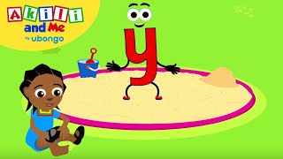 Learn Letter Y  The Alphabet with Akili  Cartoons for Preschoolers [upl. by Iuq]