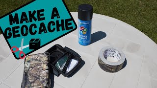 How to Make a Geocache DIY guide [upl. by Montano510]