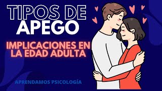 Qué Tipos de Apego existen y cómo Afectan al Adulto [upl. by Soluk]