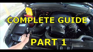 How to replace lifters and head gaskets on a Chevy 53 Vortec LS engine COMPLETE GUIDE  Part 1 [upl. by Assennej]