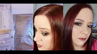 Ion Radiant Raspberry Hair dye Tutorial [upl. by Derian605]