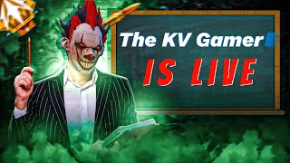 🔴Live The KV Gamer is Live 🗿😂 Fun Grandmaster Pushing😡Garena Free Fire [upl. by Nauqaj29]