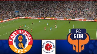 East Bengal FC vs FC Goa  ISL 202425  eFootball Match [upl. by Sibbie]