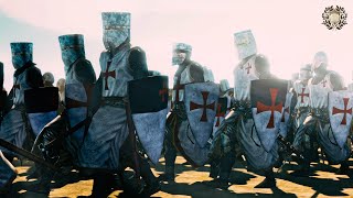 Richard vs Saladin The Battle That Shaped the Crusades  Arsuf 1191 AD  Cinematic Battle [upl. by Cherie]