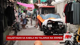 Kaligtasan sa kabila ng talamak na krimen  SONA 2024 [upl. by Ragucci404]