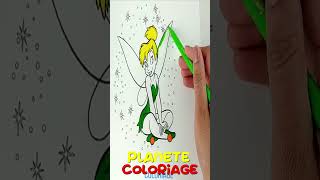 Apprendre Fée Clochette amp Planète coloriage [upl. by Docilu]