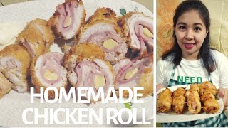 How to make Homemade Chicken Roll [upl. by Halda]