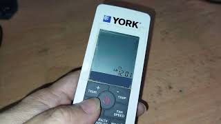 Faulty YORK aircond remote control [upl. by Herzog81]