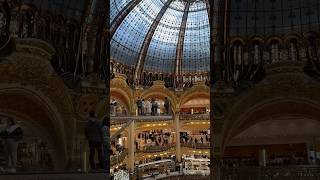 Les Galeries Lafayette 🌆paris galerieslafayette [upl. by Avalsorim809]