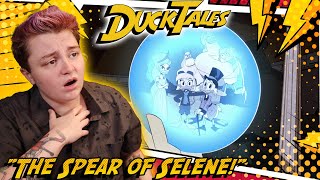 THATS SELENE Ducktales 1x12 quotThe Spear of Selenequot REACTION [upl. by Lledra372]