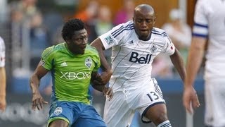 HIGHLIGHTS Seattle Sounders vs Vancouver Whitecaps  June 8 2013 [upl. by Nayd914]