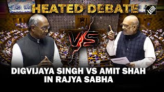 Amit Shah vs Digvijaya Singh  Heated debate over ‘Kashmir issue’ Jawahar Lal Nehru in Rajya Sabha [upl. by Ayalat]