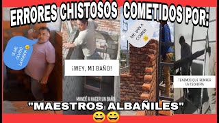 Errores Chistosos Cometidos Por Maestros Albañiles 😄 A más de uno se le olvido la puerta XD [upl. by Schindler770]