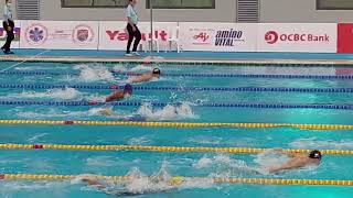 Singapore Open 2023  100m Butterfly Heat  Welson Sim Lane 3 [upl. by Asilec]