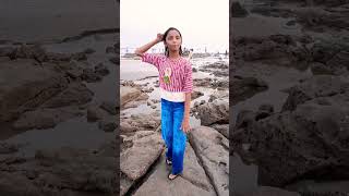 Chatak matak dance song viral short Aarushi Prasad [upl. by Shellans]