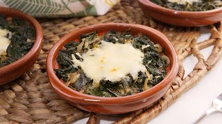 Acelgas Salteadas y Gratinadas  Receta muy Fácil y Rápida [upl. by Ahsiyn]