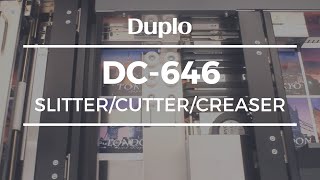 Duplo DC646 SlitterCutterCreaser [upl. by Aveer]