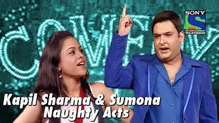 Kapil Sharma and Sumonas Naughty Acts  Comedy Circus [upl. by Hare270]