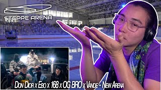 Don Dior x Ebo x 168 x OG BRO x Vande  New Arena  Reaction amp Review [upl. by Asiul]