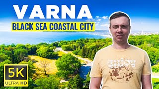 Varna Trip  Bulgaria Black Sea Coast Varna Park Dolphinarium  5K [upl. by Winnah]