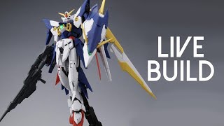 PBandai MG Gundam Fenice Rinascita Alba LIVE BUILD [upl. by Richter]