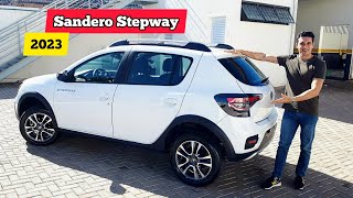 Sandero STEPWAY 2023 automático melhor que Argo Trekking [upl. by Schaaff880]